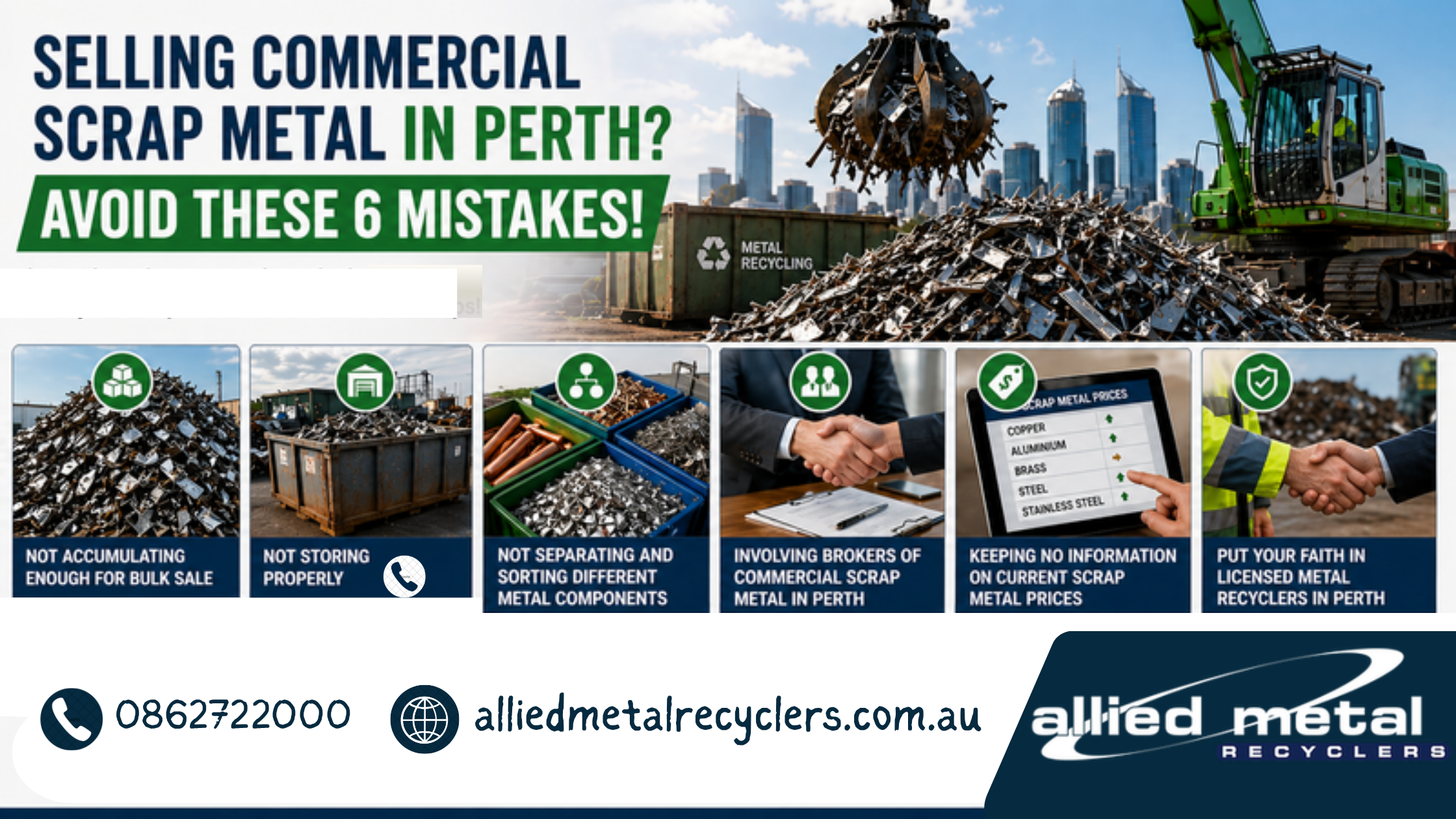 Commercial Scrap Metal Recycling Perth